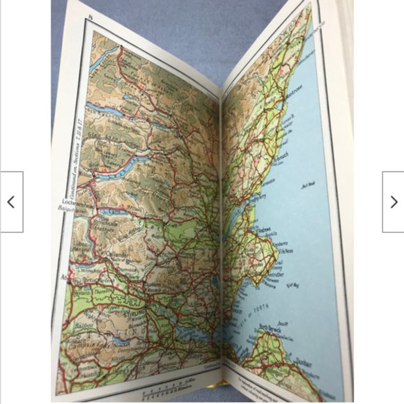 Vtg 1963 Hardcover Scotland Everyman Travel Guide 24 Maps Dent & Sons Publishing - Picture 2 of 4